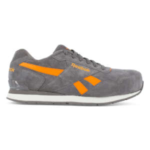 GREY AND ORANGE CLASSIC WORK SNEAKER